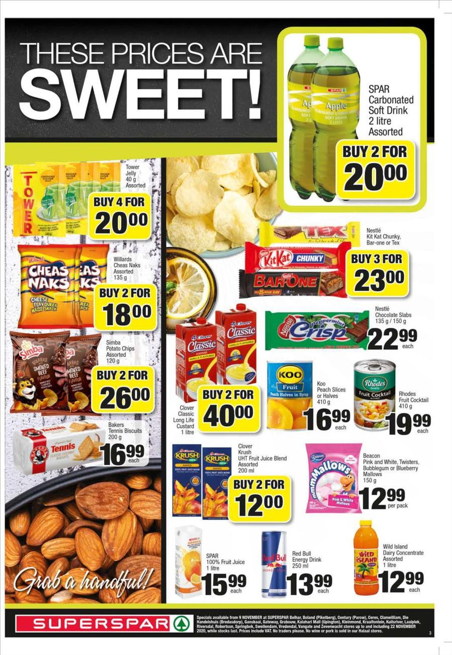 SUPER SPAR Belhar,Ceres & Kuilsriver Christmas Savings (09 November