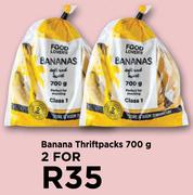 Banana Thriftpacks-For 2 x 700g