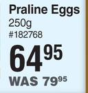 Jacquot Praline Eggs-250g