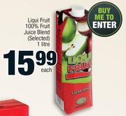 Liqui Fruit 100% Fruit Juice Blend (Selected)-1Ltr Each