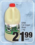 Spar Full Cream Maas-2kg Each