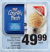 Dairymaid Country Fresh Ice Cream-1.5/ 1.8/ 2Ltr Each