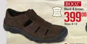 Booz Black & Brown Sizes 6-12