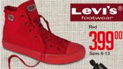 Levi's Footwear Red Sizes 6-13