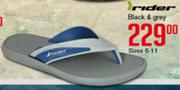 Rider Black & Grey Sizes 6-11