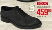 Booz Black & Brown Sizes 6-12