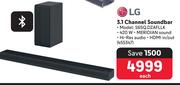 0LG 3.1 Channel Soundbar S65Q.DZAFLLK