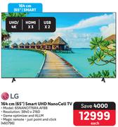 LG 65" (164cm) Smart UHD Nano Cell TV 65NANO776RA.AFBB