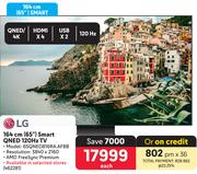 LG 65" (164cm) Smart QNED 120Hz TV 65QNED816RA.AFBB