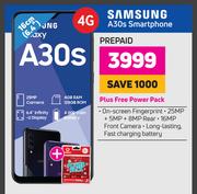 Samsung A30s Smartphone Plus Free Power Pack