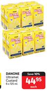 Danone Ultramel Custard-6 x 125ml Each