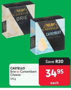 Castello Brie Or Camembert Cheese-125g Each