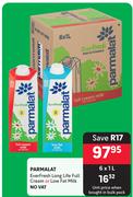 Parmalat Everfresh Long Life Full Cream Or Low Fat Milk-6 x 1L