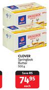 Clover Springbok Butter-500g Each