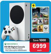 Xbox Series S 512GB Digital Console