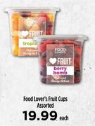 Food Lover's Fruit Cups Assorted-Each