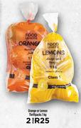 Orange Or Lemon Thriftpacks-For 2 x 1Kg