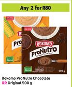 Bokomo Pro Nutro Chocolate Or Original-For 2 x 500g