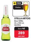 Stella Artois Beer NRBs-24 x 330ml Per Case