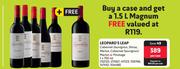 Leopard's Leap Cabernet Sauvignon,Shiraz,Merlot,Cabernet Sauvignon/Merlot Or Pinotage-750ml Per Case