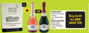 Oude Kaap Cabernet Sauvignon Cinault 3L Plus Four Cousins Blush Or Red Sparkling Wine 750ml-Both For