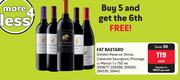 Fat Bastard Golden Reserve,Shiraz,Cabernet Sauvignon,Pinotage Or Merlot-750ml Each
