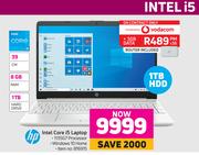 HP 39cm Intel Core i5 Laptop-On 3 GB Data