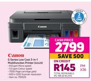 Canon G Series Low Cost 3 In 1 Multifunction Printer G2420