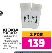 Kioxia 32GB USB 2.0-For 2