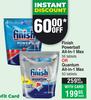 Finish Powerball All In 1 Max 56 Tablets Or Quantum All In 1 Max 50 Tablets-Each