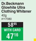 Dr.Beckmann Glowhite Ultra Clothing Whitener-40g