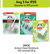 Duck Active Clean Rimblock (All Variants)-For Any 3 x 35g