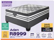 Sleepmasters Aden 152cm Queen Bed Set