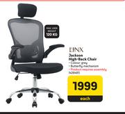 Linx Jackson High Back Chair-Each