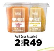 Fruit Cups Assorted-For 2