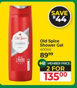 Old Spice Shower Gel-For 2 x 400ml