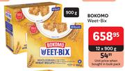Bokomo Weet Bix-12 x 900g