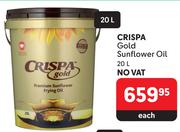 Crispa Gold Sunflower Oil-20L Each
