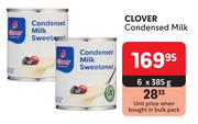 Clover Condensed Milk-6 x 385g