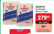 Huletts Sun Sweet Brown Sugar-25 x 500g