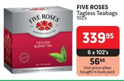 Five Roses Tagless Teabags-6 x 102's