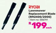 Ryobi Lawnmower Replacement Blade RM2400/2000-Each