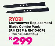 Ryobi Lawnmower Replacement Blade Combo Pack RM125P & RM1040P-Each