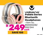 Volkano Pebble Series Bluetooth Headphones-Each