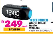 Telefunken Alarm Clock Radio TCR-18