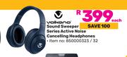 Volkano Sound Sweeper Series Active Noise Cancelling Headphones-Each