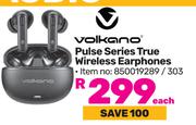 Volkano Pulse Series True Wireless Earphones-Each