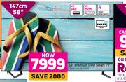 Hisense 58" Premium UHD Smart TV