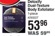 Clean Logic Detoxify Dual Texture Body Exfoliator 1 Piece