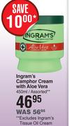 Ingram's Camphor Cream With Aloe Vera Assorted-450ml